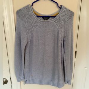 Joules Knitwear Light Weight Sweater, Steel Blue, Size 4